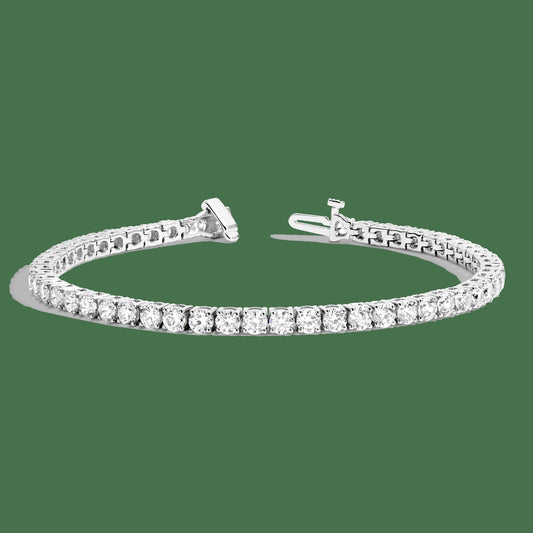 Classic Lab Grown Diamond Tennis Bracelet - 7ct