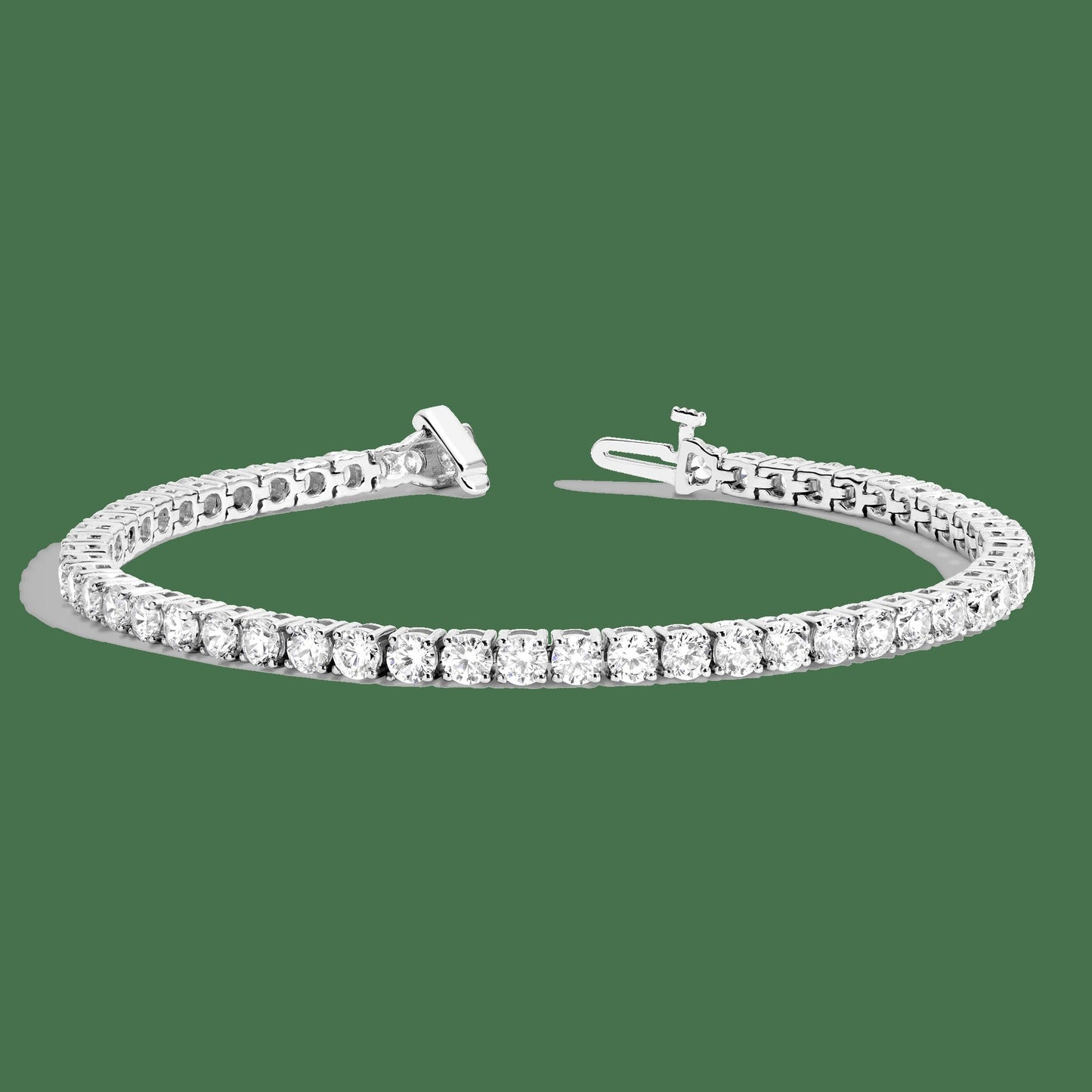 Classic Lab Grown Diamond Tennis Bracelet - 7ct