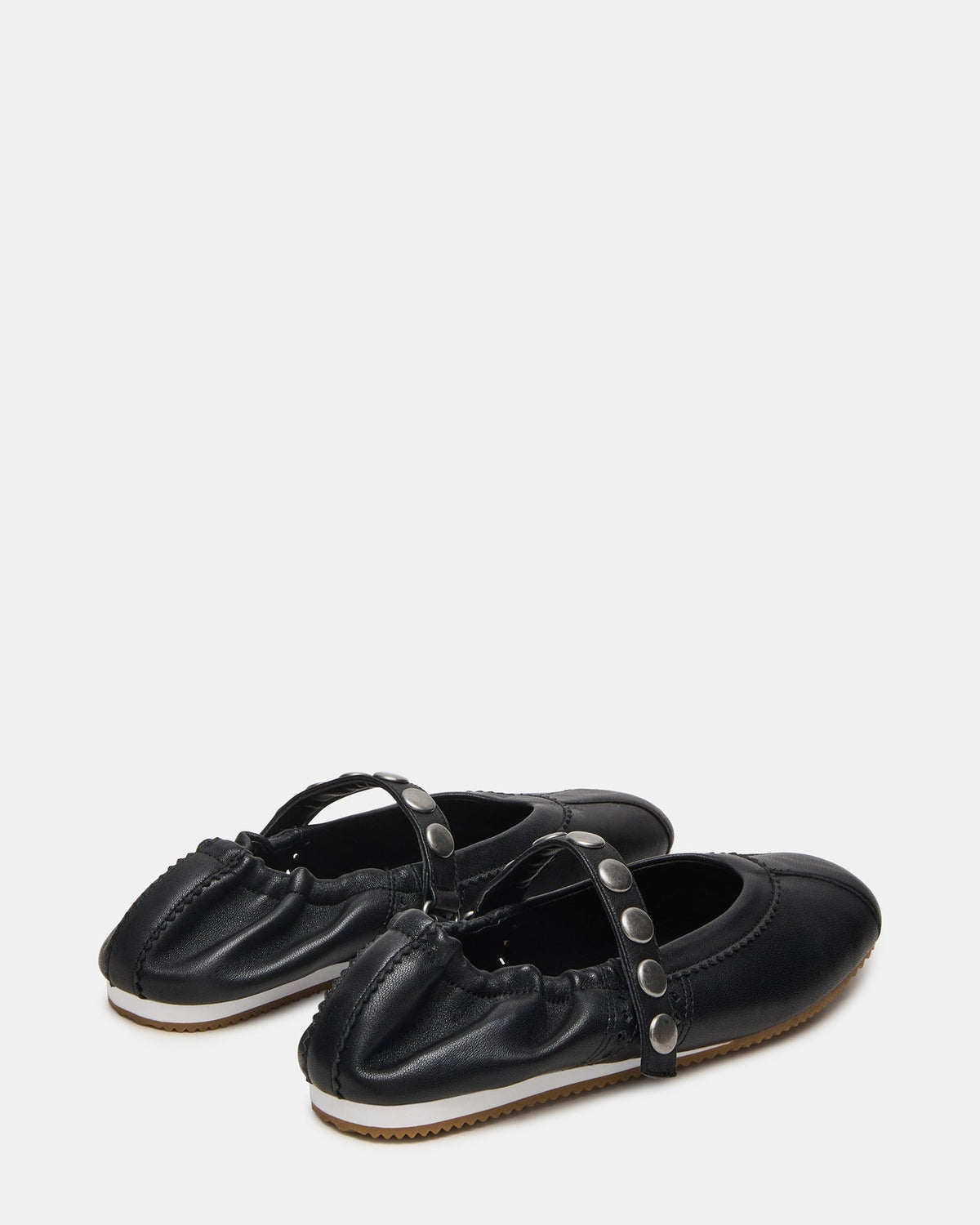 ANAYA BLACK LEATHER STUDS