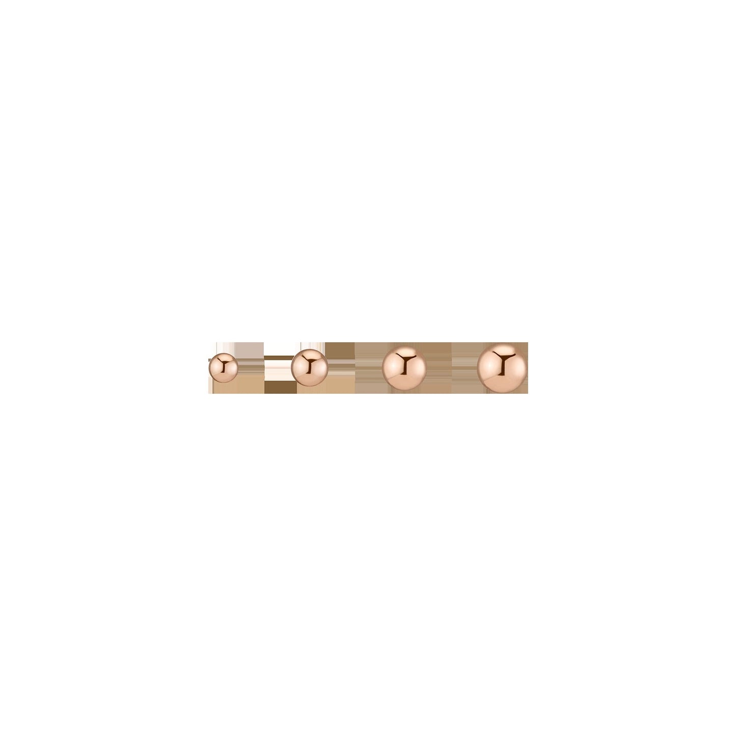 Gold Ball Studs 5mm