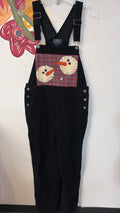 Sonoma Black Corduroy Overalls, M