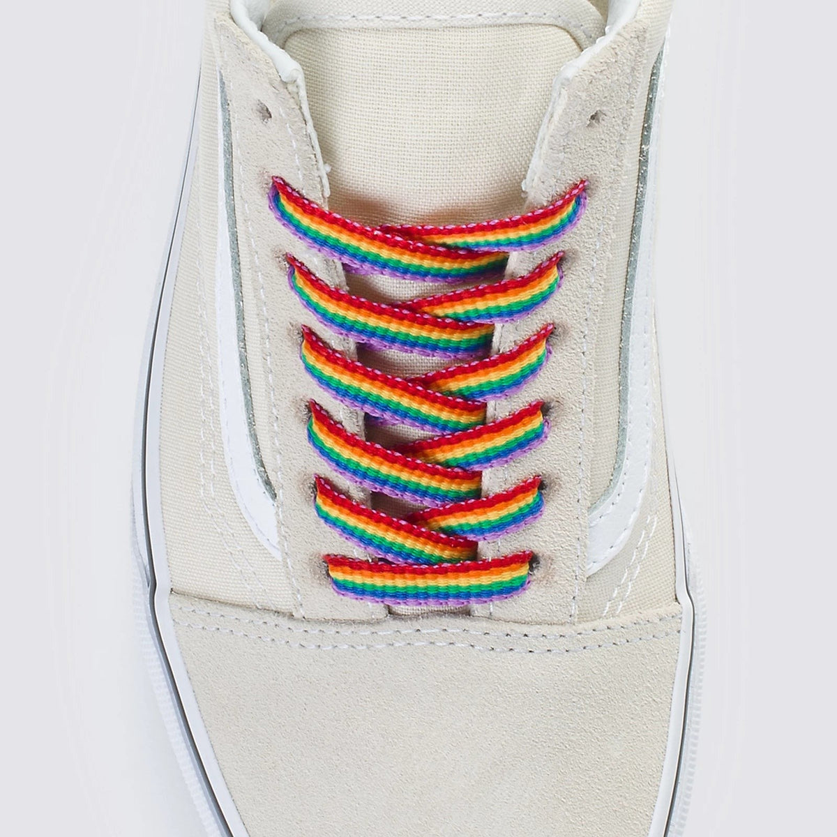 Vans Flat Rainbow Stripe Laces (Multi)