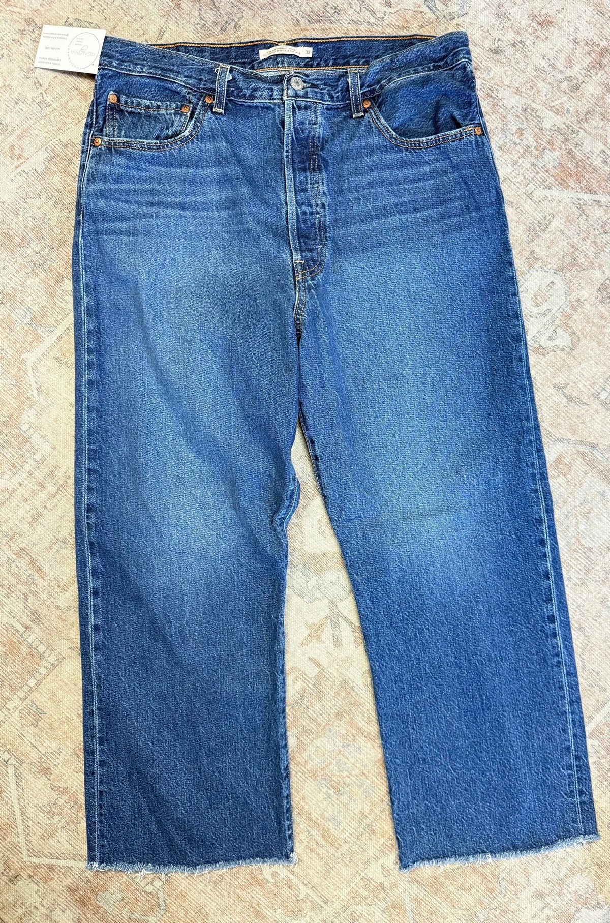 Levi’s Ribcage Straight Ankle HR Jeans (33x27)