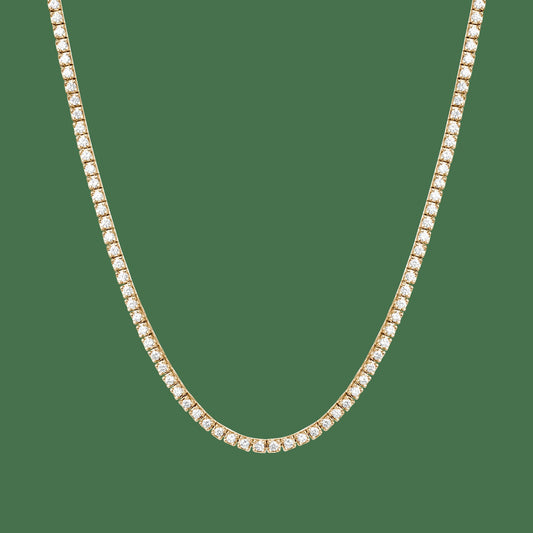 Classic Lab Grown Diamond Tennis Necklace