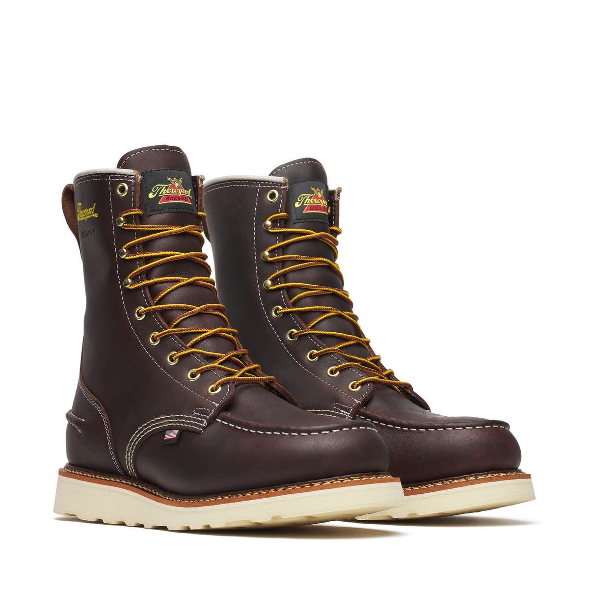 Thorogood 1957 Series – Waterproof – 8′′ Briar Pitstop Moc Toe – MAXWear WedgeTM