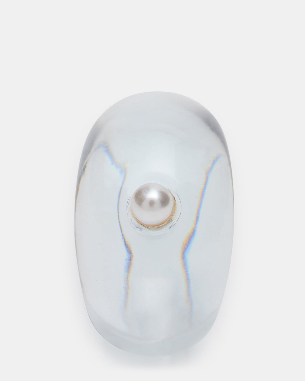 OVAL-CUT JELLY RING BLUE