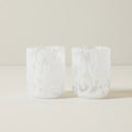 SET OF 2 CONFETTI LOWBALL GLASSES