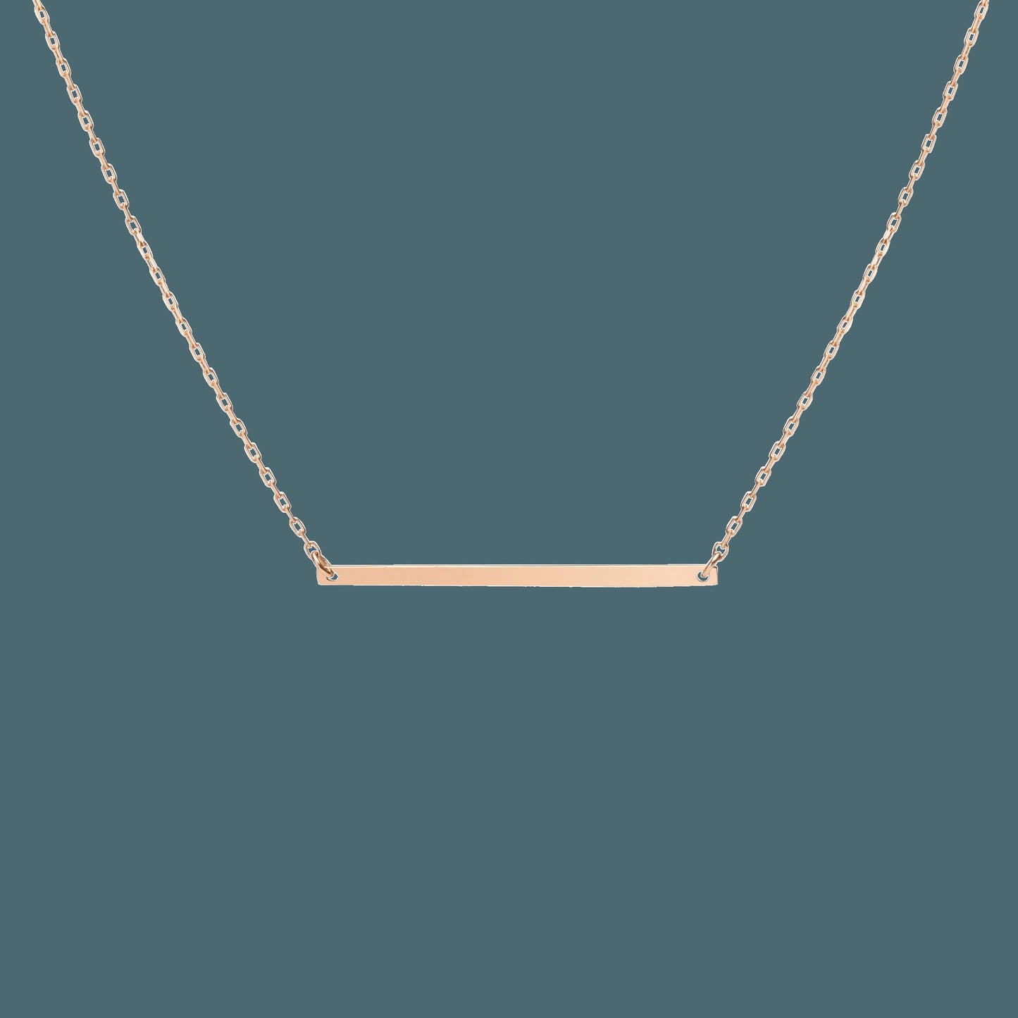 Gold Bar Necklace