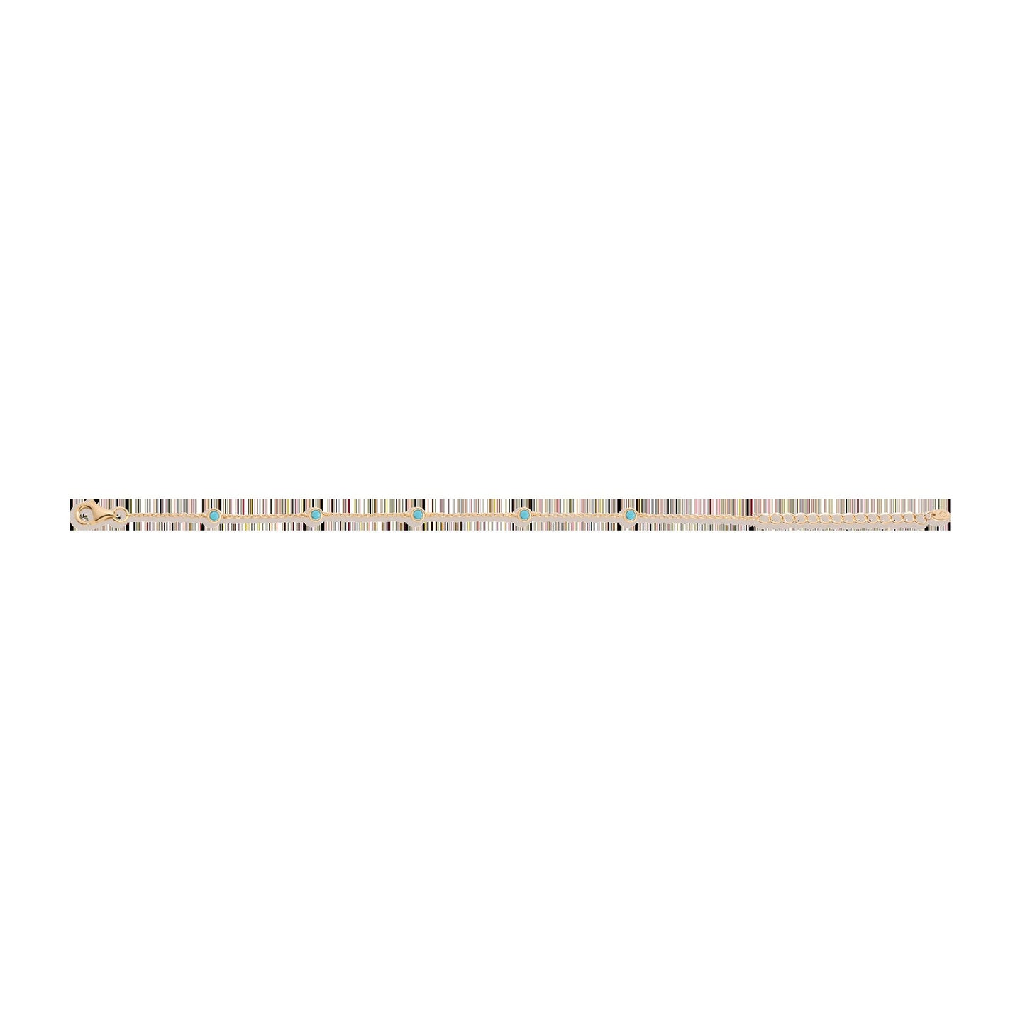 Aurate x Frye: Turquoise Station Bracelet