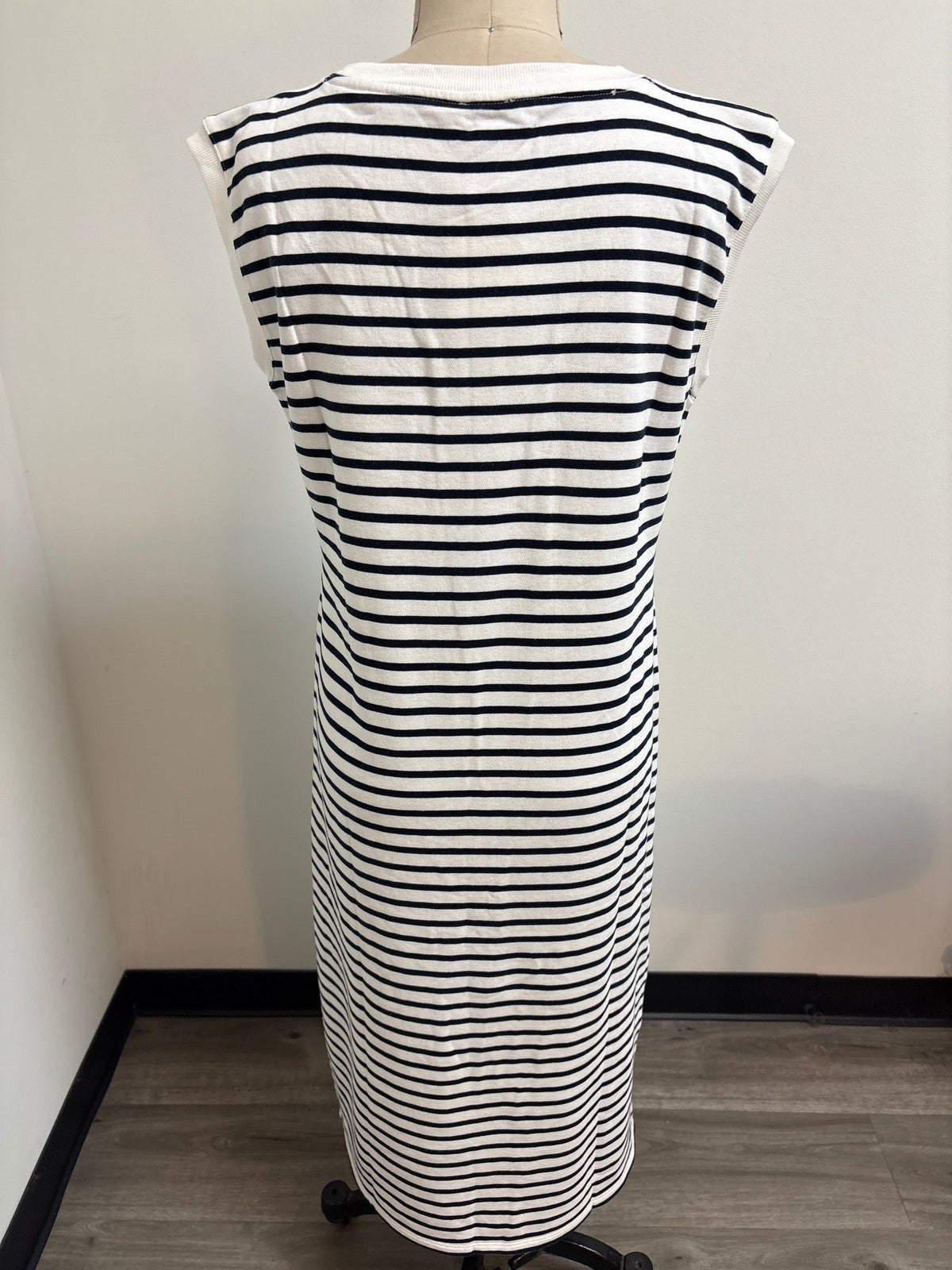 New Talbots Stripe Dress, M