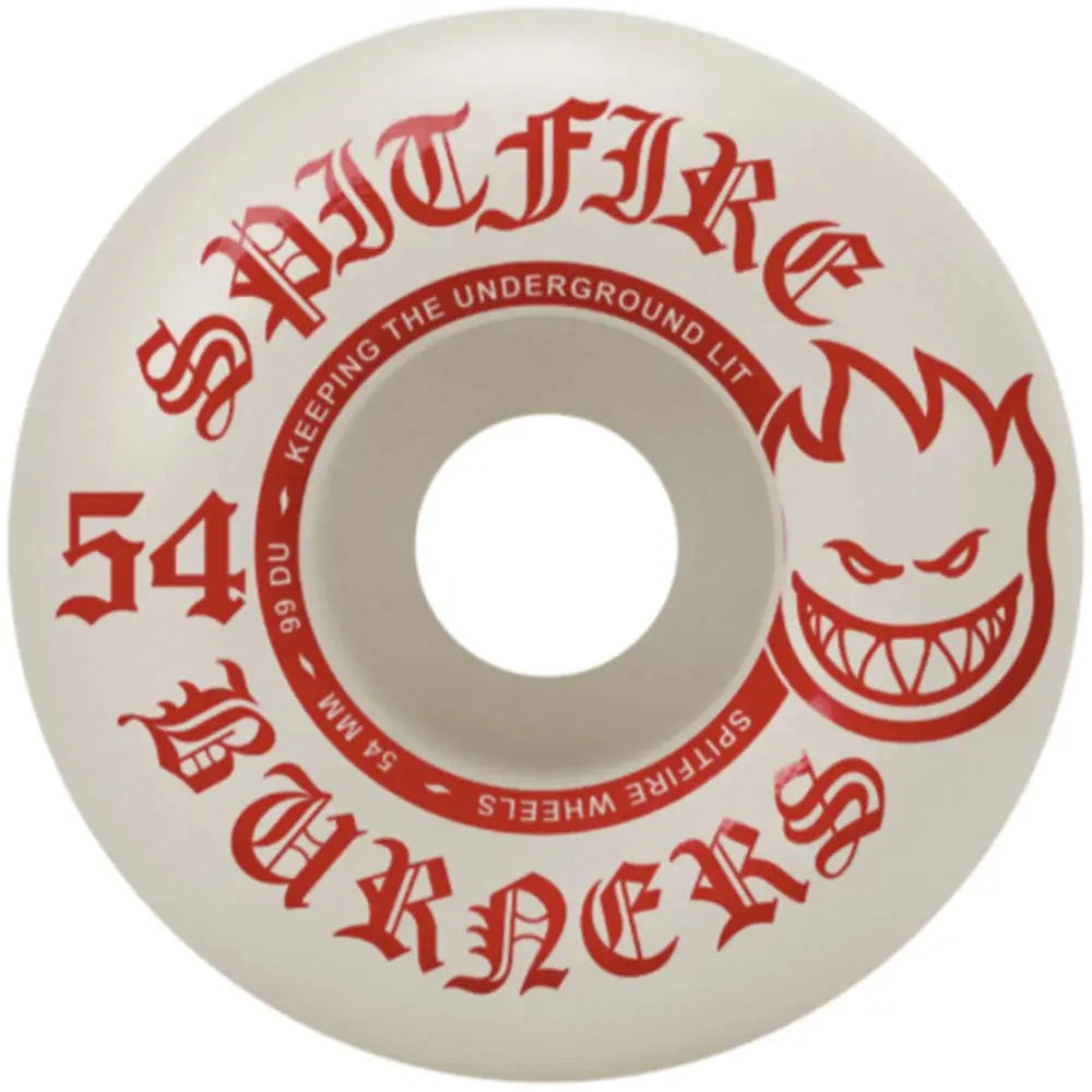 SPITFIRE - 99 DURO BURNERS BIGHEAD WHITE