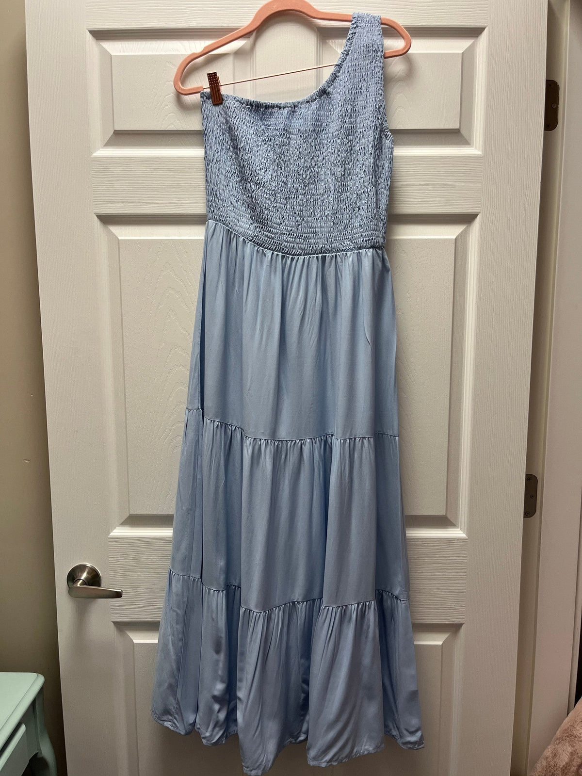 One Shoulder Maxi Dress Sz M