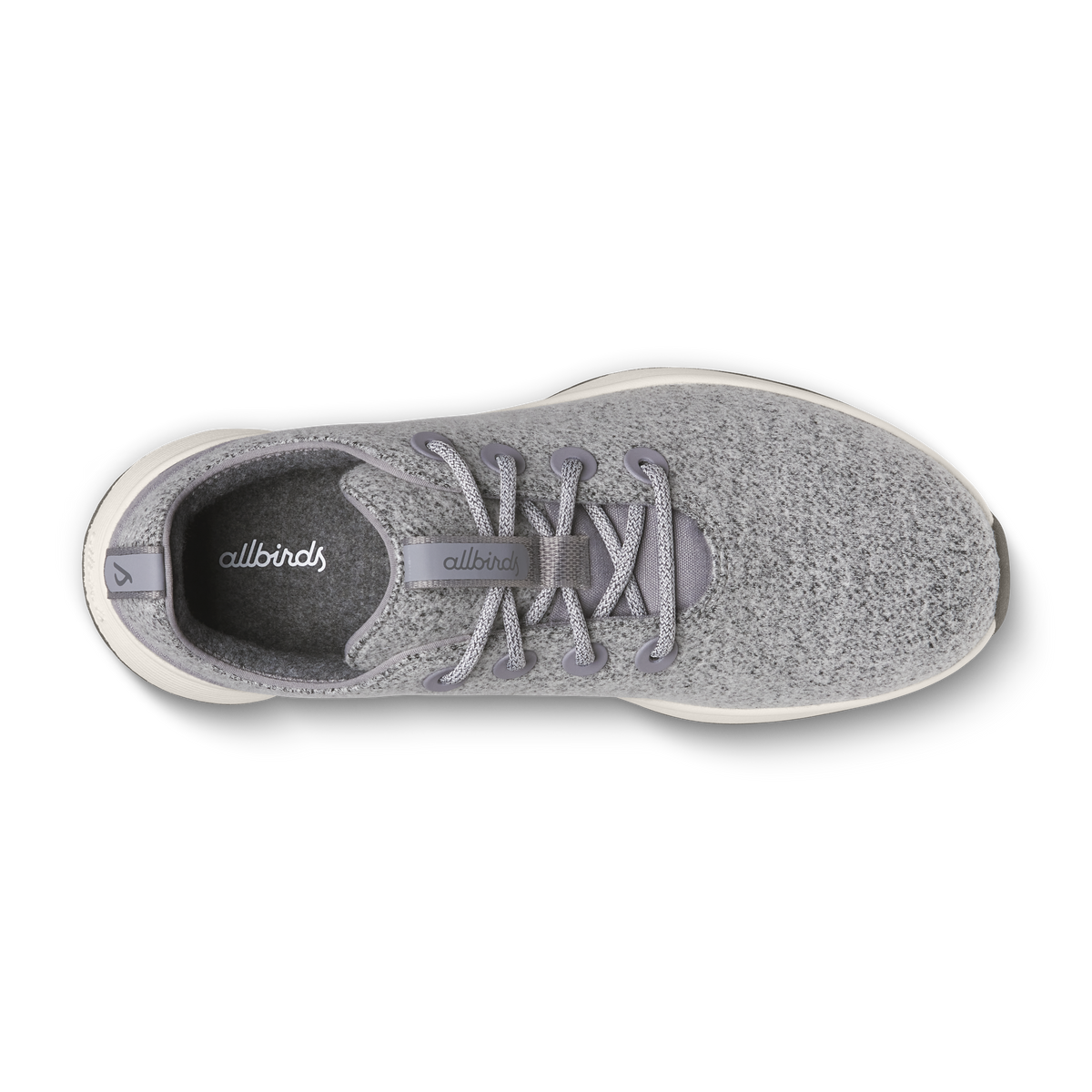 Men's Wool Runner NZ Waterproof - Medium Grey (Natural White Sole)