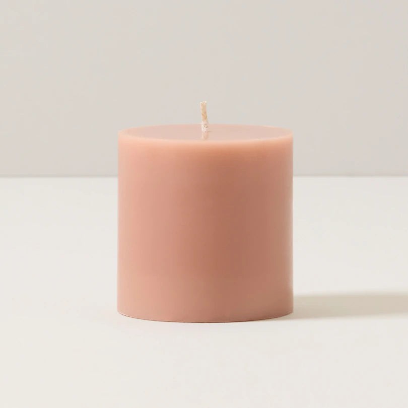 Pillar Candle - 3x3 - BLUSH