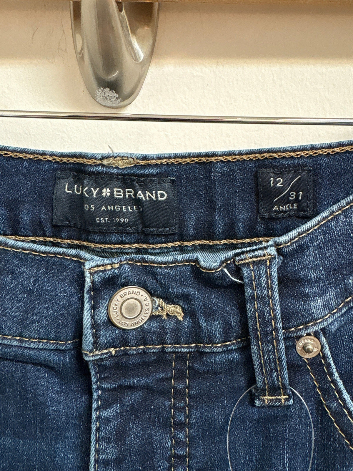 Lucky Brand Ava Mid Rise 26" Inseam Jeans, 12