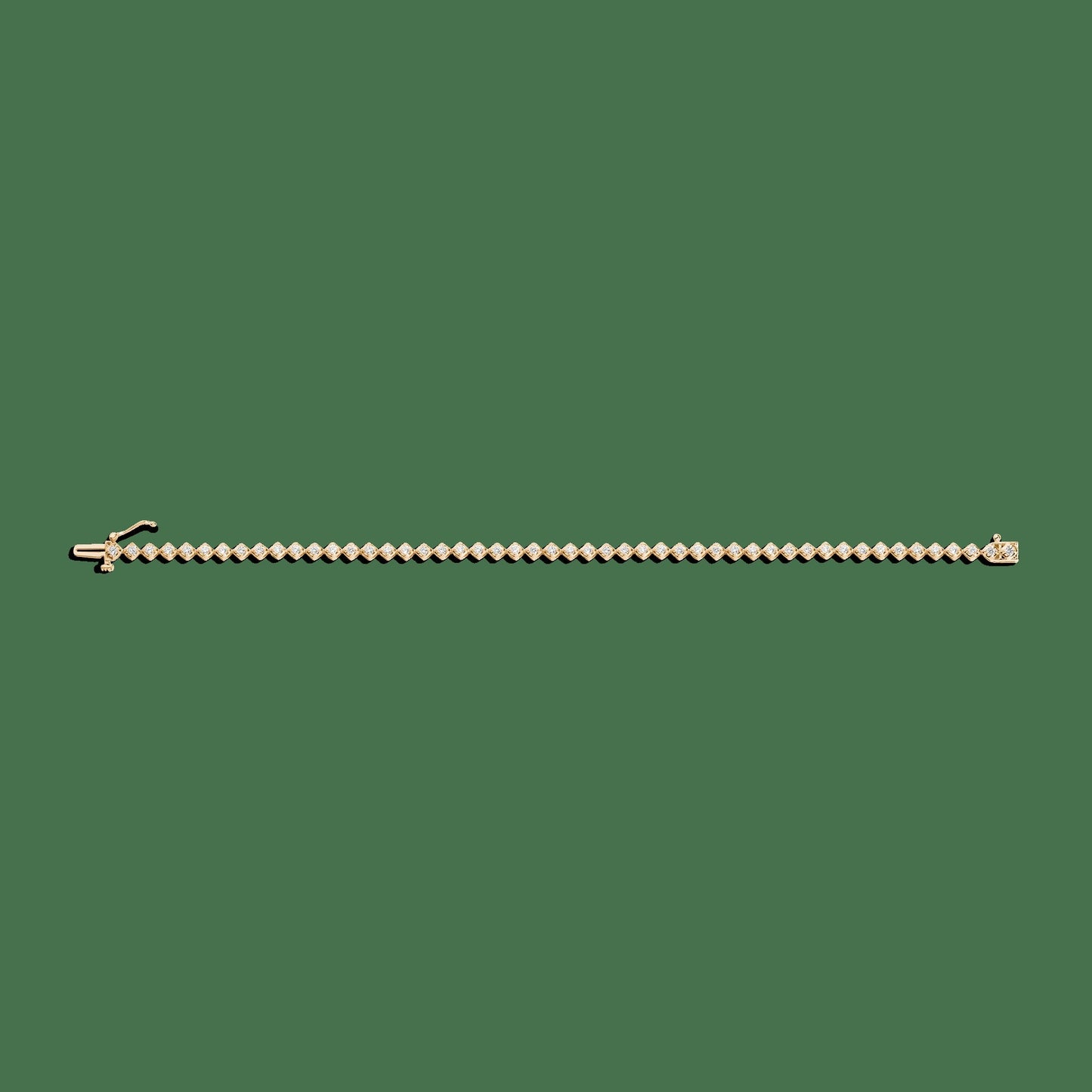 Petite Lab Grown Diamond Tennis Bracelet