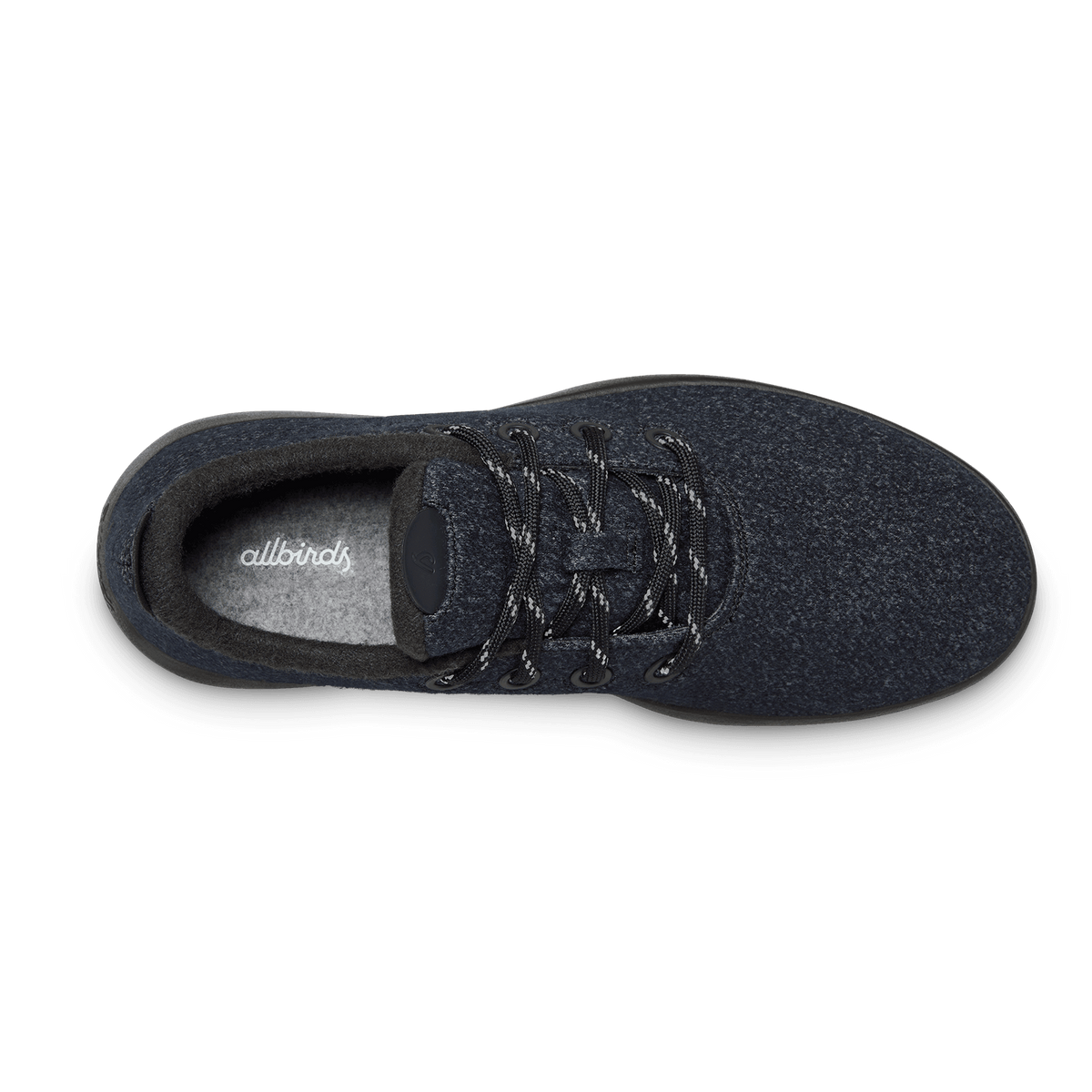Women's Wool Runner-up Mizzle - Natural Black (Rugged Khaki Sole)