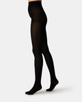 2 PACK LARGE LACE OPENWORK TIGHTS BLACK