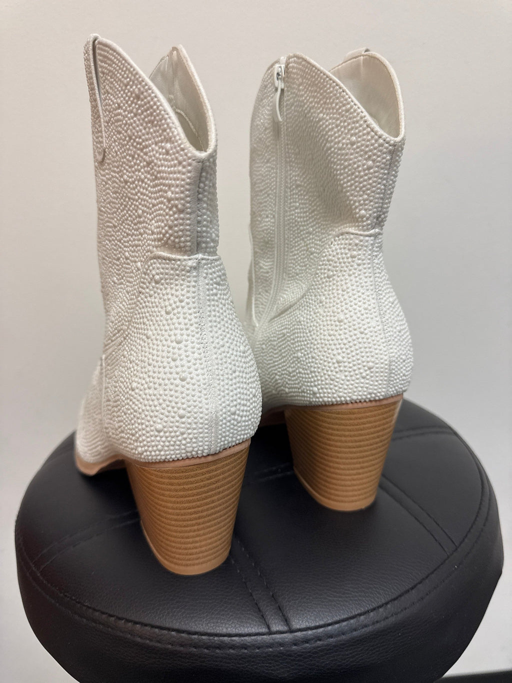 Torrid White Boots, 12 Wide