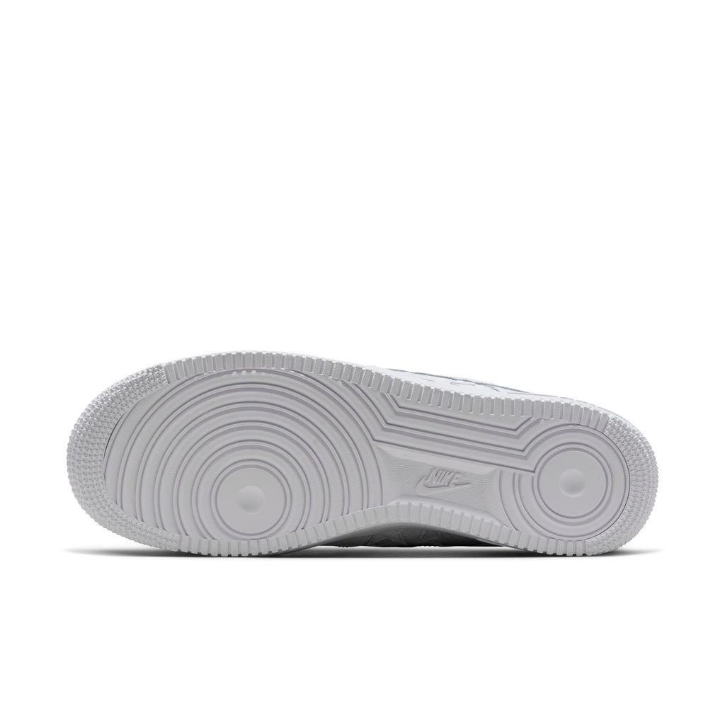 Nike Air Force 1 '07 Edge (White/White/Metallic Silver)