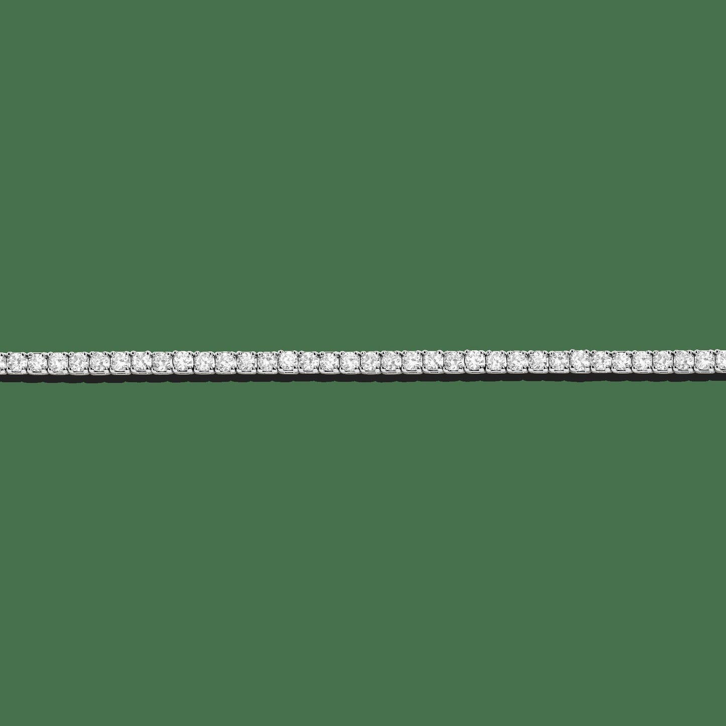 Classic Diamond Tennis Necklace - 5ct (Large)