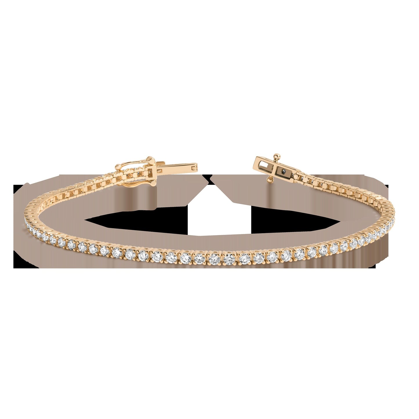 Personalized Lab Grown Diamond Tennis Bracelet