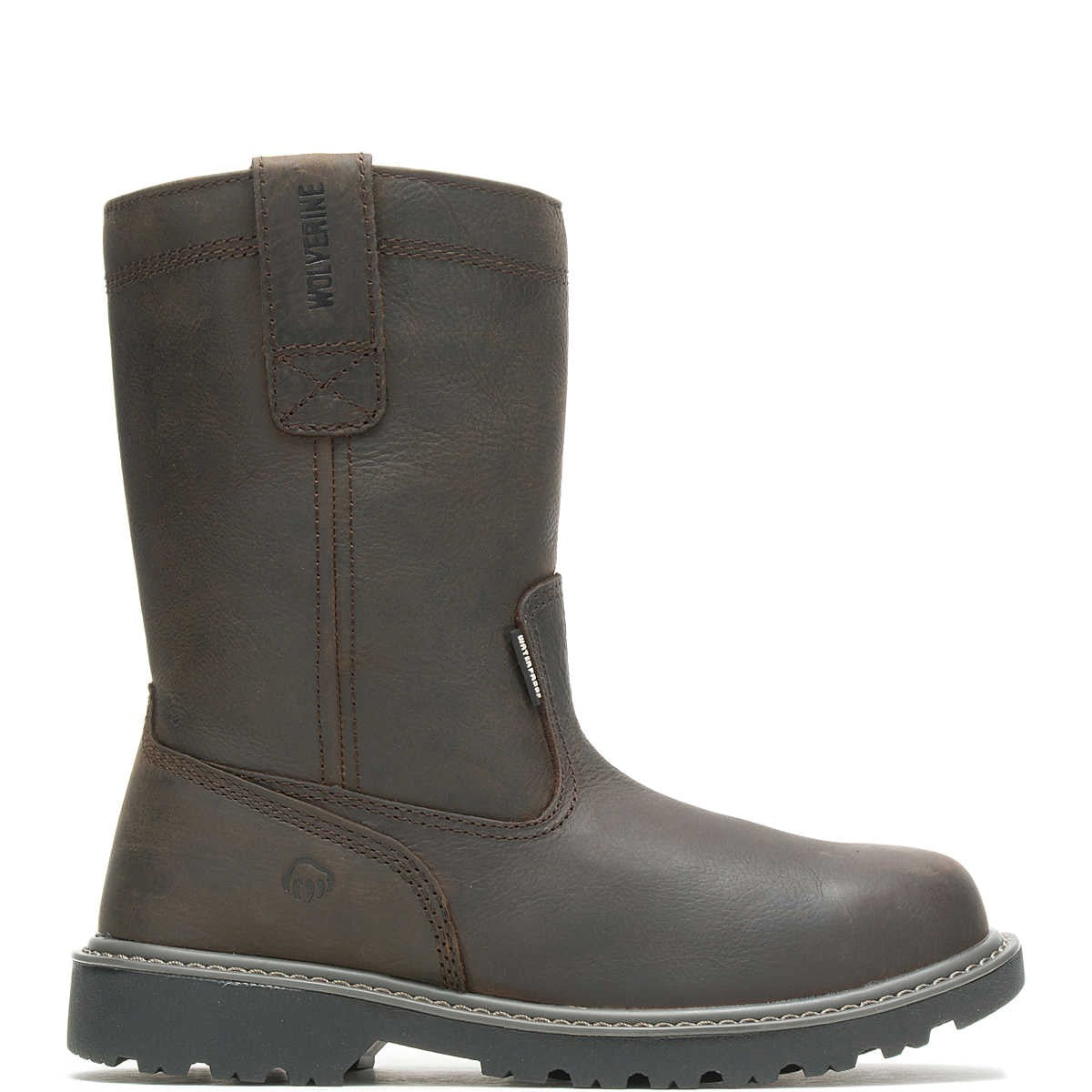 Men's Wolverine Floorhand Waterproof Steel-Toe 10" Wellington