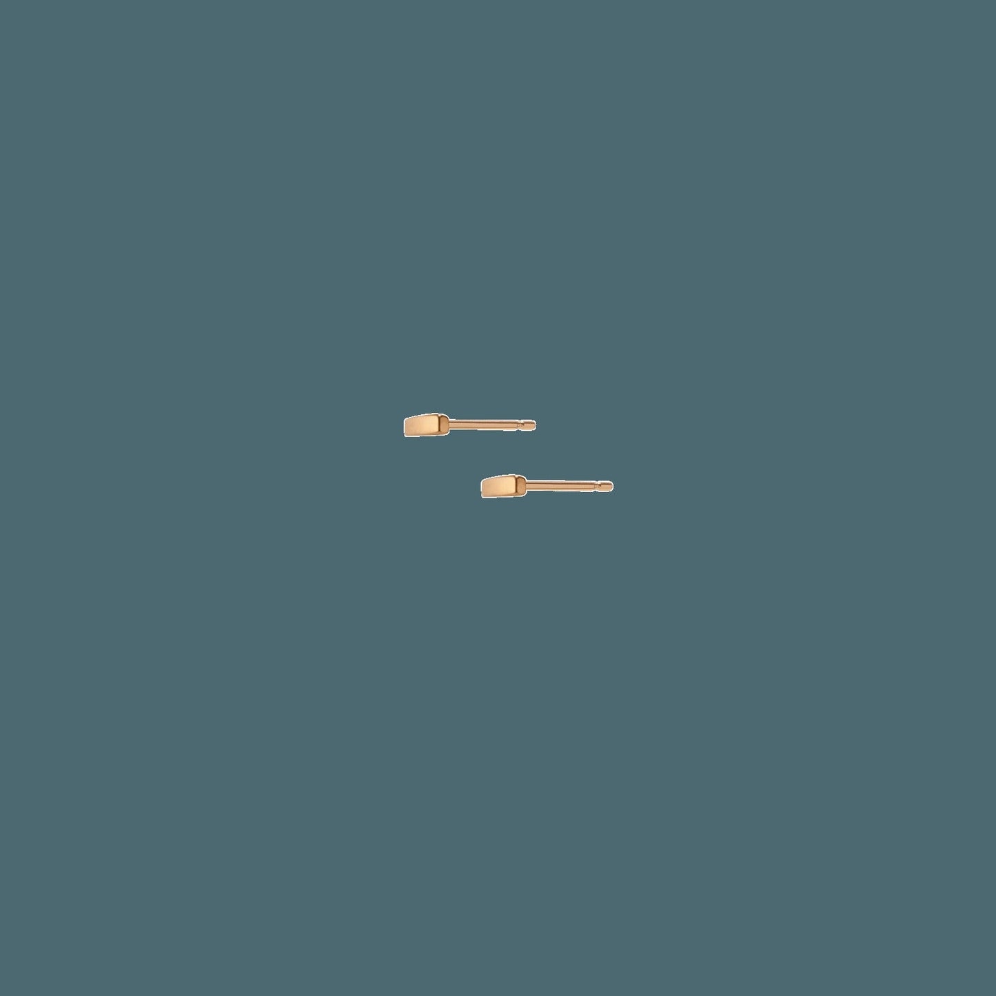 Mini Gold Bar Earring