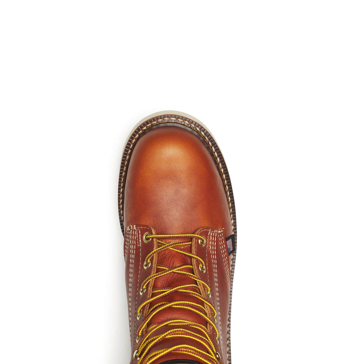 Thorogood American Heritage – 8′′ Tobacco Plain Toe MAXWear WedgeTM