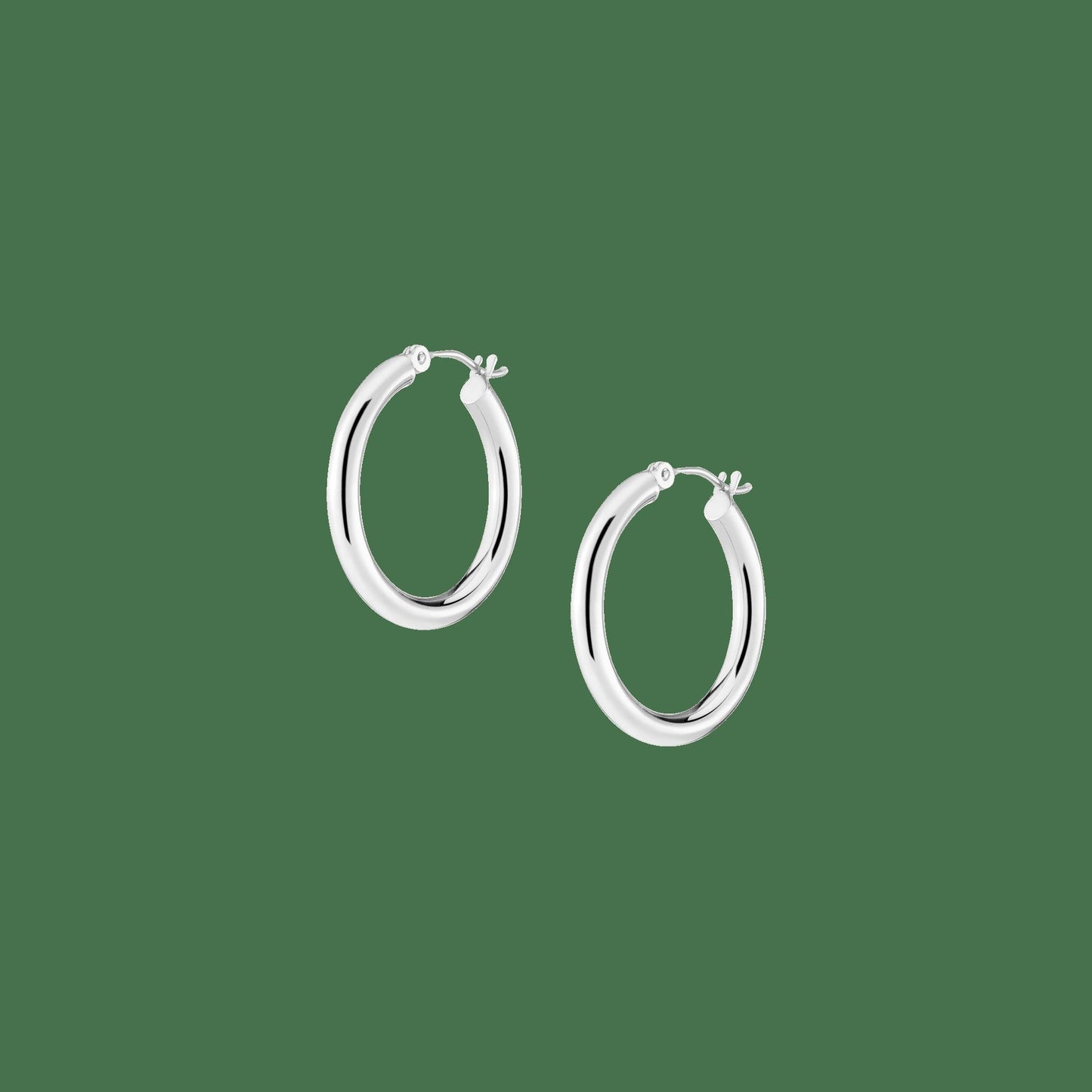 Gold Hoop Earrings - 3mm