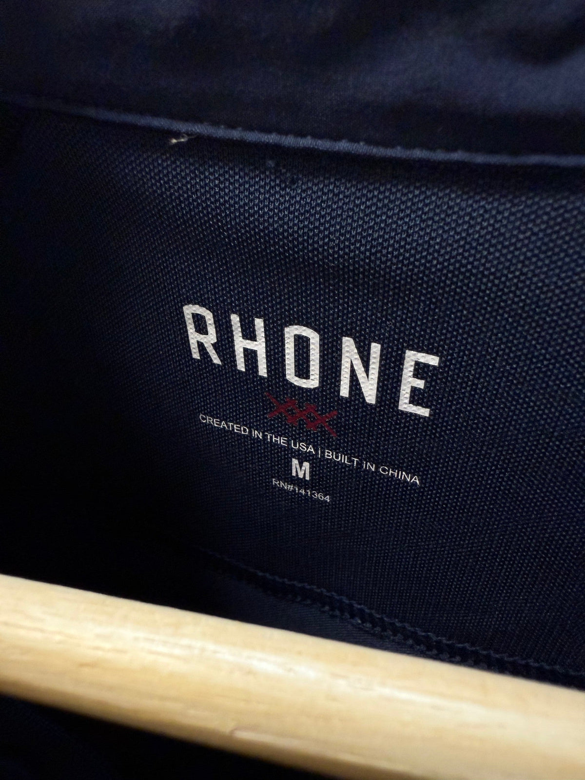 Rhone Delta Pique Polo Tee (M)