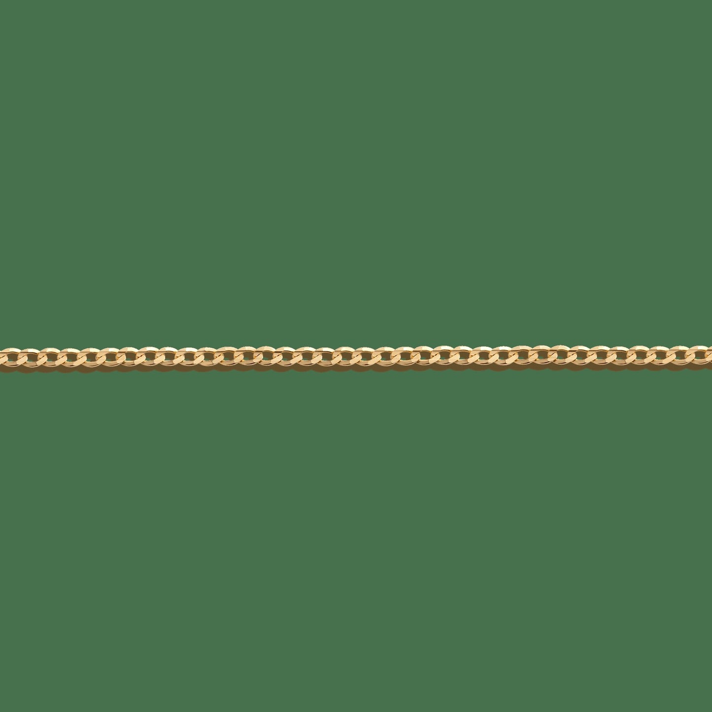 Medium Gold Curb Chain Bracelet