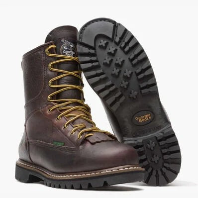 Georgia Boot Waterproof Lace-To-Toe Work Boot