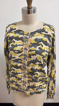Sundance 100% Cotton Green Sweater, M