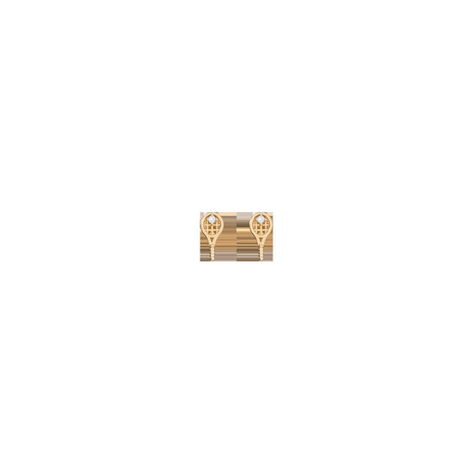 Aurate x Wilson: Tennis Racket Earrings