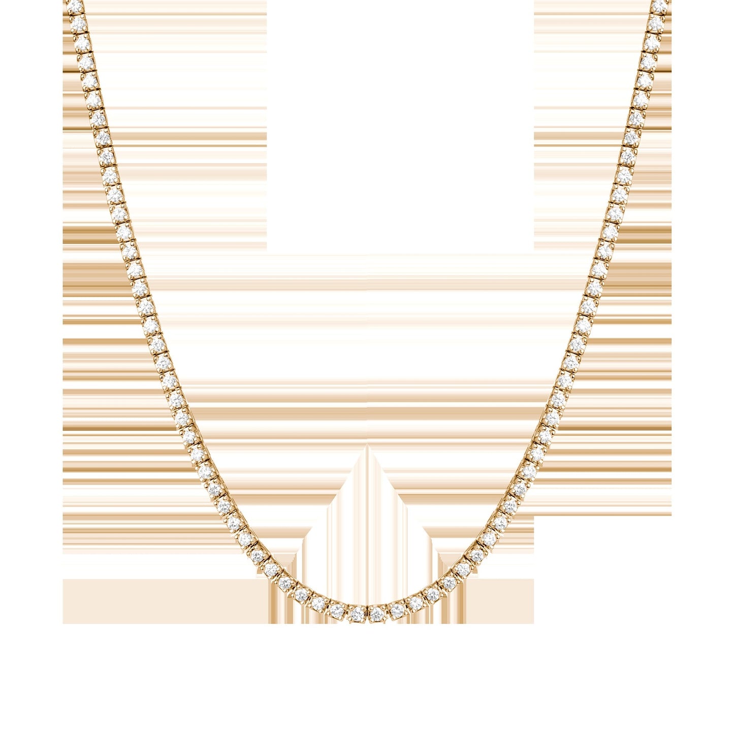 Classic Diamond Tennis Necklace
