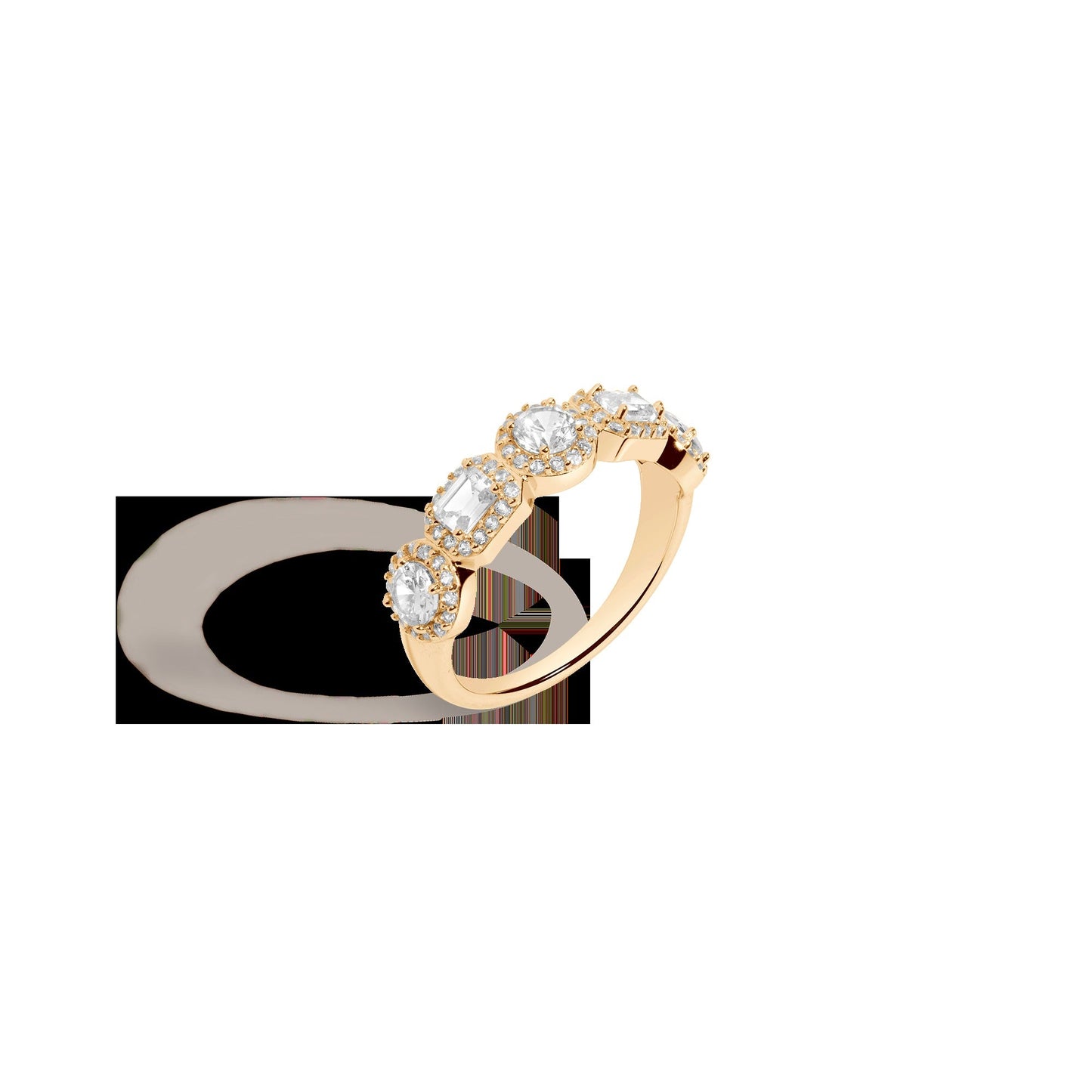 Lab Grown White Sapphire Edwardian Ring