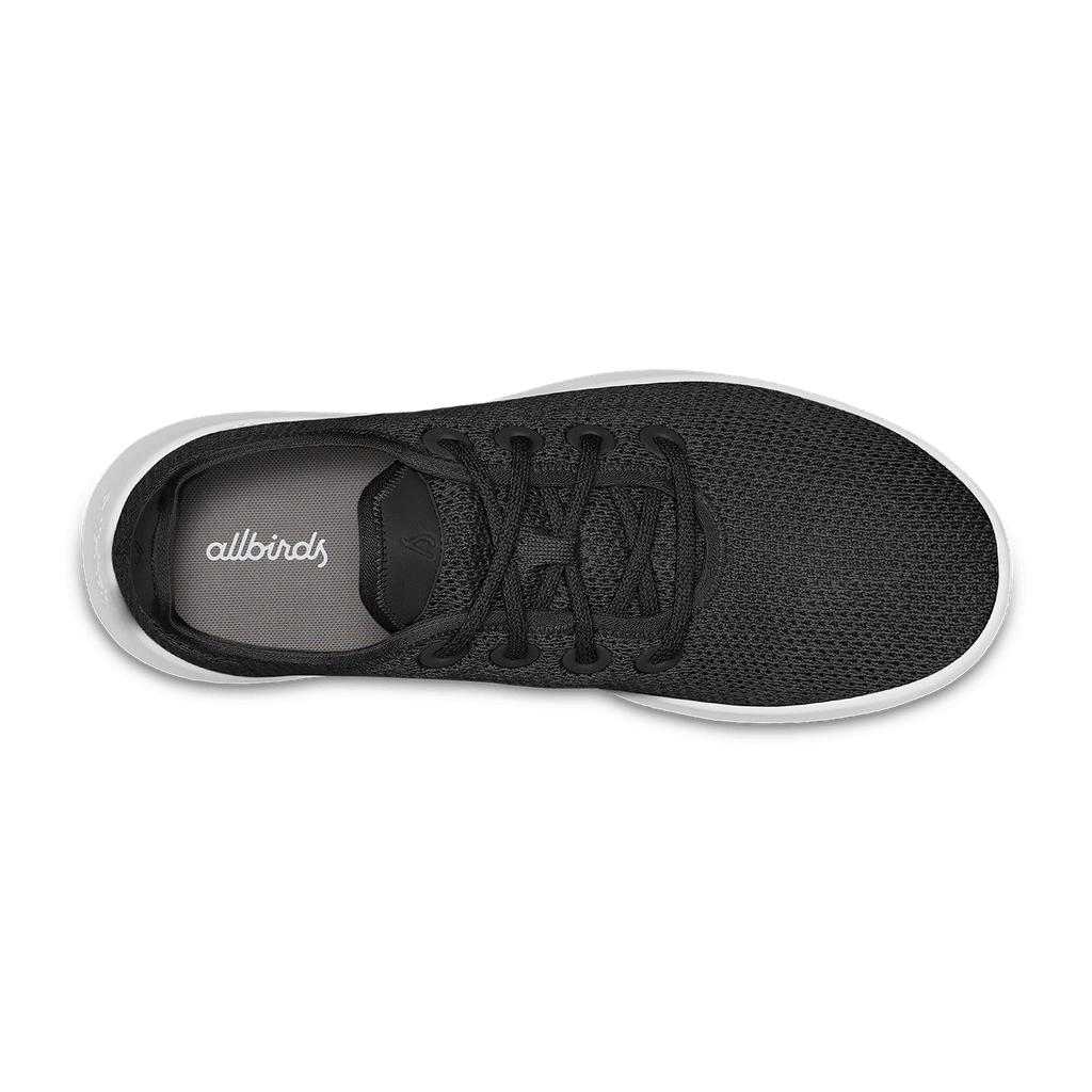 Men's Tree Runner - Jet Black (White Sole)