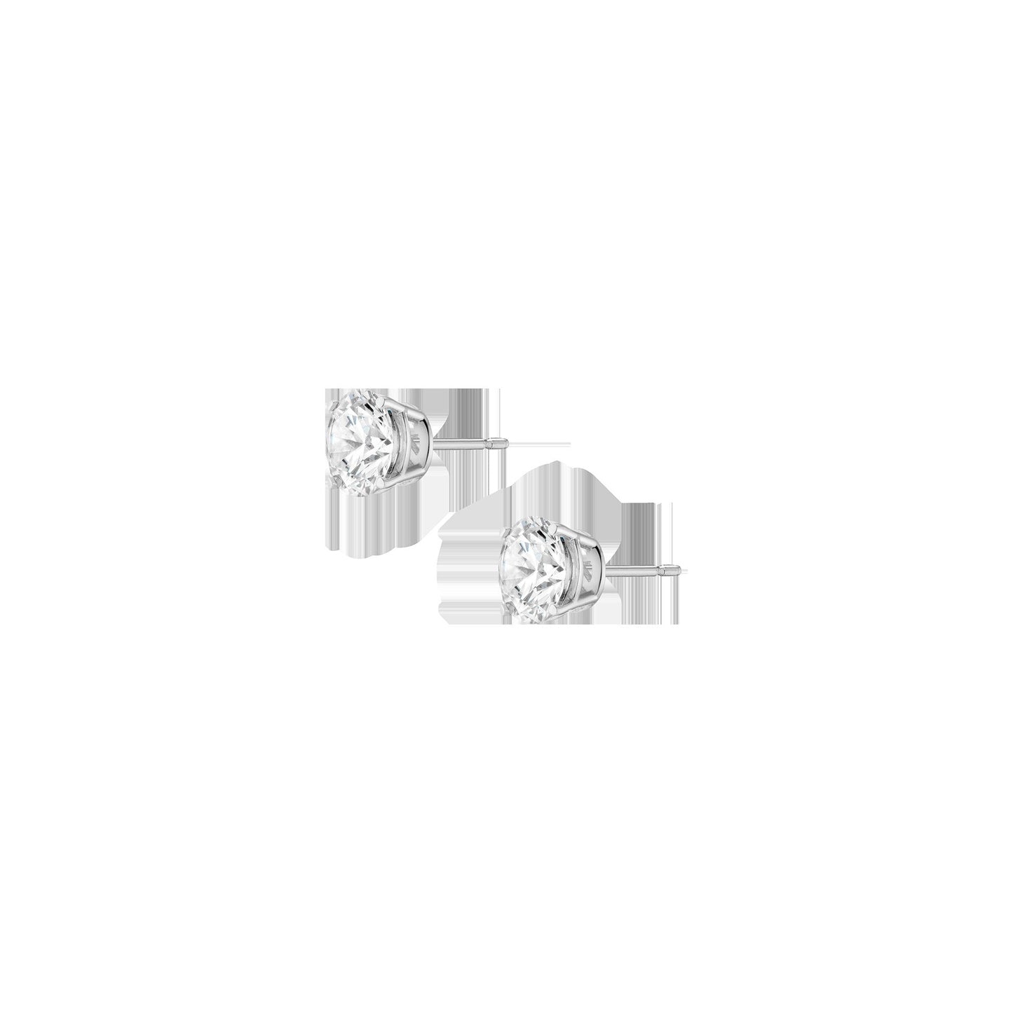 Luxury Round Lab Grown Diamond Studs
