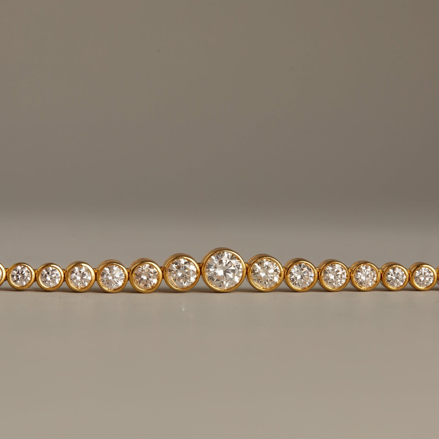 10ct Multi Graduated Lab Grown Diamond Tennis Necklace