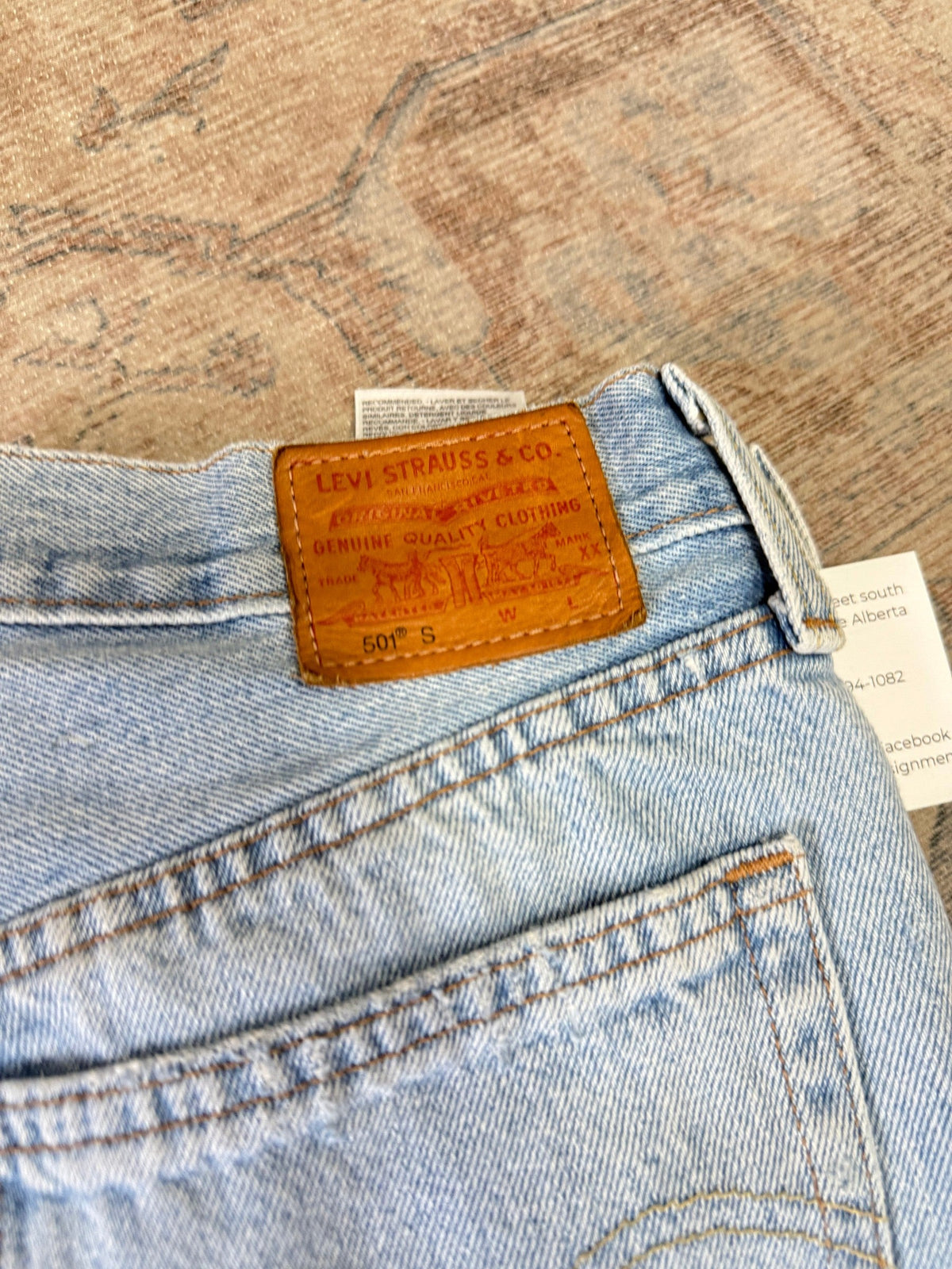 Levi’s 501 Skinny HR Jeans (27x28)