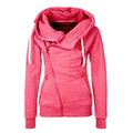 Zipper Design Hoodies - Sweaters