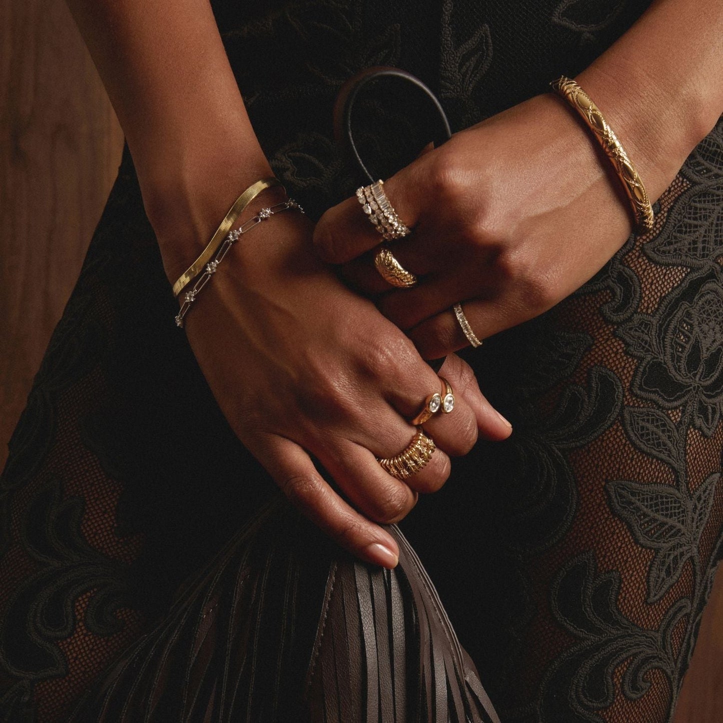Aurate x Frye: Kinetic Spur Ring