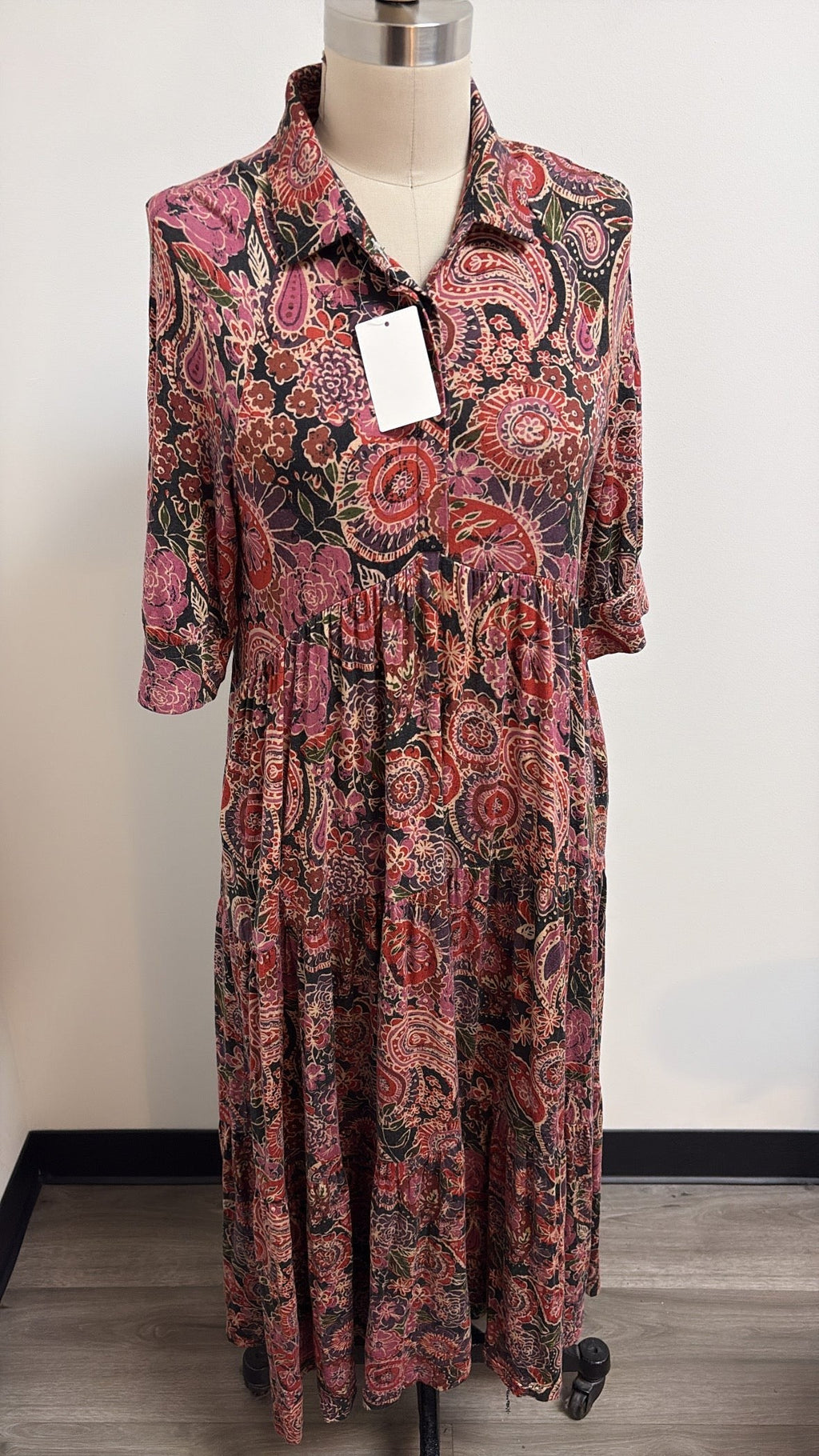 Natural Life Print Dress, S