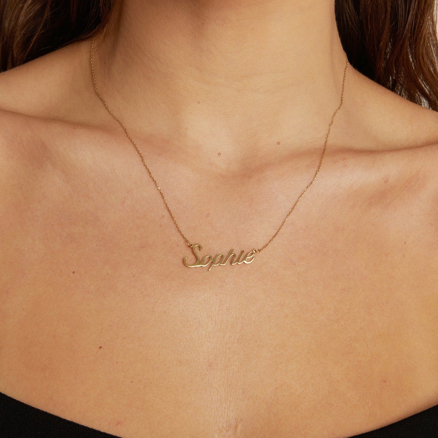 Custom Script Name Necklace