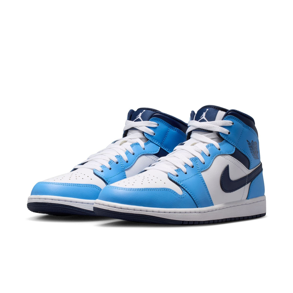Air Jordan 1 Mid (University Blue/Midnight Navy)