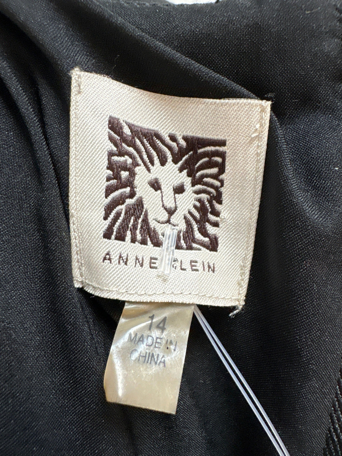Anne Klein Black Dress, 14