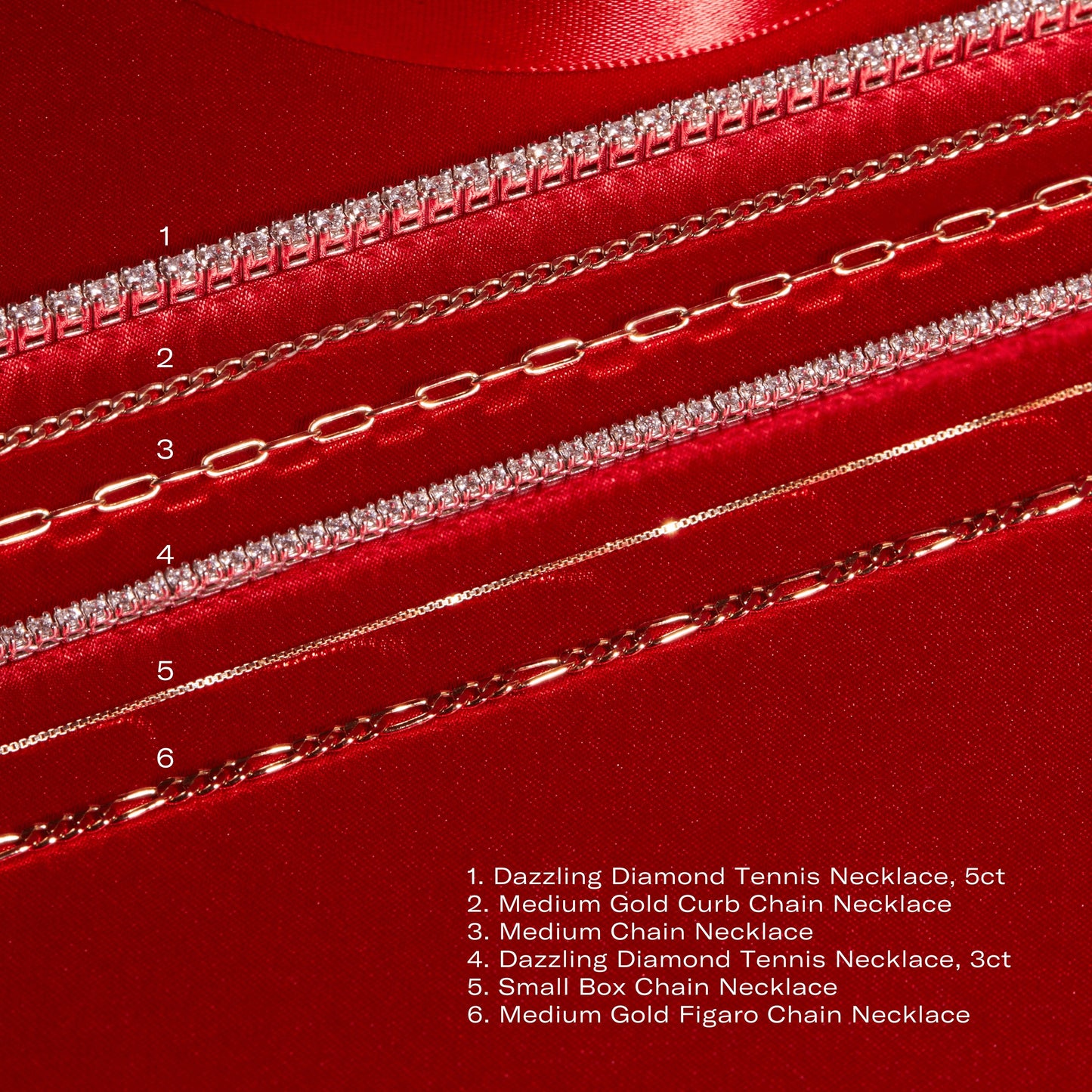 Small Box Chain Necklace