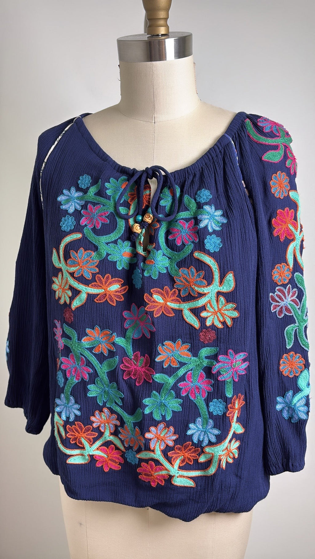 John Mark Blue Top, M