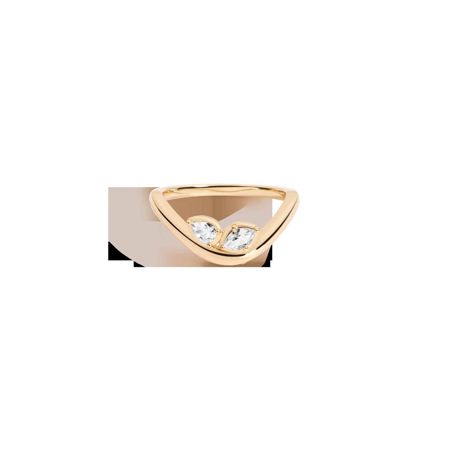 Georgian Toi et Moi Ring
